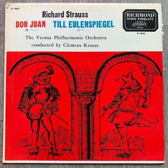Richard Strauss Don Juan Till Eulenspiegel Vienna Philharmonic Vinyl LP - Picture 5 of 5